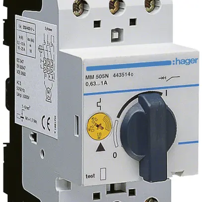 Salvamotore Hager 0.63…1A 