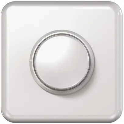Potenziometro INC DALI Classic con alimentazione bianco 