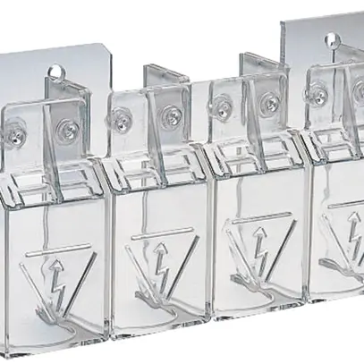 Couvre-bornes Hager 4L pour interrupteur de charge 125…200A 