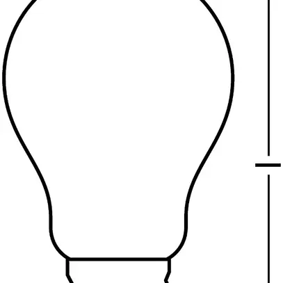 LED-Lampe PARATHOM CLASSIC A60 FIL FROSTED DIM E27 6.5W 827 806lm 