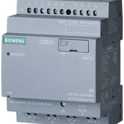 Modulo logico PLC Siemens LOGO! 8.4 12/24RCEO, 8ED(4EA)/4UD 