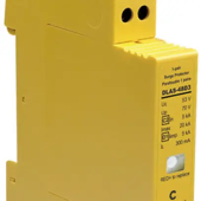 Protezione sovratensioni AMD Flury DLAS 20kA 48VDC, 1×2 fili 0.4…1.5mm² 