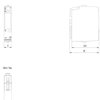 Modulo di comunicazione PLC Siemens SIMATIC ET200SP CM PtP RS-232/RS-485 A0 