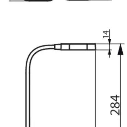 Lampada da tavolo LED Philips Rock 5W 90lm 4000K bianco USB tipo A 