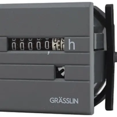 Compteur d'heures de service INC Elbro taxxo 112, 220…240V, 60Hz, gris 