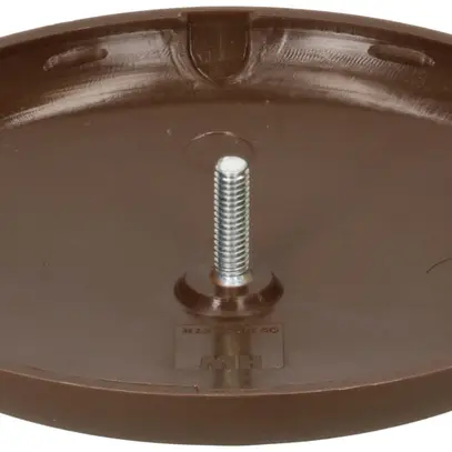 Deckenrosette MH Federbügel Ø95×13mm braun 