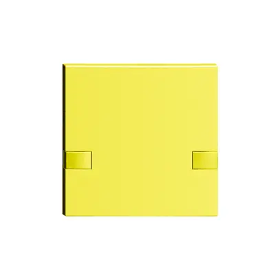 Tasto 1/1 KNX/elettronic.s.LED EDIZIOdue 2×comando simplice lemon 