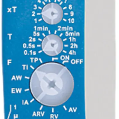 Relais temporisé AMD Eltako 230VAC, 1F MFZ 12…230V, 1 fermeur sans potentiel 