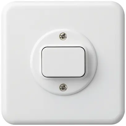 Interrupteur ENC basico 6/1L blanc 