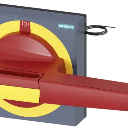 Manopola arresto d'emergenza Siemens SENTRON per 3KD t.4 / 3KF t.4, illuminato 