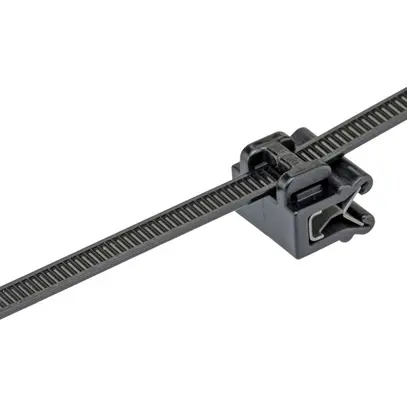 Clip di bordo PAN c.fascetta PLT2S-300 fissaggio laterale 0.7…3mm parall. 