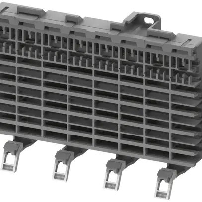 Socle à ficher SMISSLINE TP Power Bar système 250A 8 modules 
