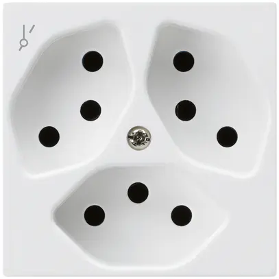 Presa INC kallysto 3×T13/1S bianco 
