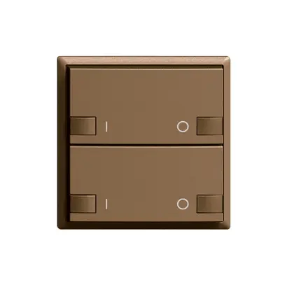 Kit frontal ON-OFF 2c/2t ZEP 60×60mm coffee 