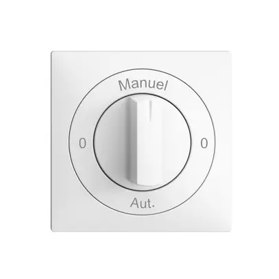 Interrupteur rotatif ENC EDIZIOdue 2/1L blanc 