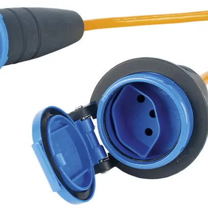 Cavo di prolunga Steffen EPR-PUR 3×1.5mm² 5m T13/T13 per l'industria arancione 