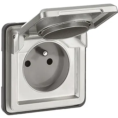 Prise ENC Soliroc T13 chr. avec couvercle 