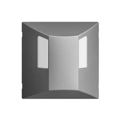 Rilevatore di movimento 180° Slave silver, PIRI EDIZIOdue 