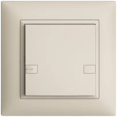 Pulsante INC KNX 1×EDIZIOdue colore crema RGB con LED 