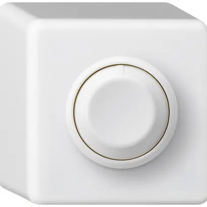 Variatore rot.AP basico 20…500VA ritardo d.fase ascendente bianco 