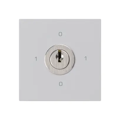 Intérieur interrupteur à clé kallysto 0/3L gris clair avec serrure Kaba 8 