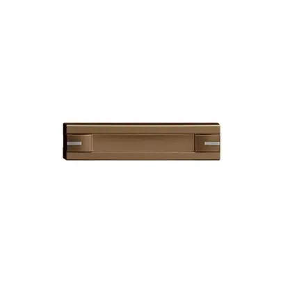 Touche 1/4 KNX/électron.a.LED+ pap.EDIZIOdue commande 2×1 coffee 