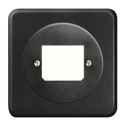 Kit frontale INC ADSL TT/3×RJ FH ITplus nero 