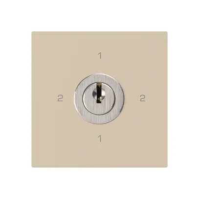Intérieur interrupteur à clé kallysto 3/1L beige avec serrure Kaba 8 