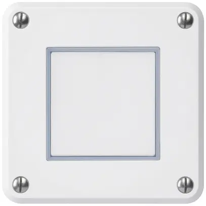 Contatto pulsante INC robusto IP55 2P bianco 