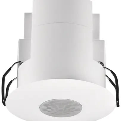 EB-Präsenzmelder Niko Master Flat, 360°, Ø12m, 2 Kanal, weiss, IP20 