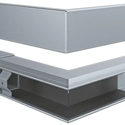 Angle extérieur tehalit FWK-Plus 60×60mm zingué 
