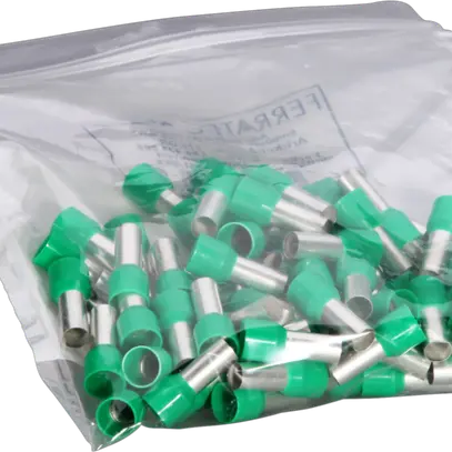 Embout de câble type A isolé 16mm²/12mm vert 