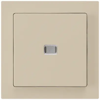 Contact à poussoir lumineux ENC kallysto ARK beige 