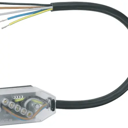 Scatola L1-L2-L3-N-PE per cavo piatti 10A cav.300mm 