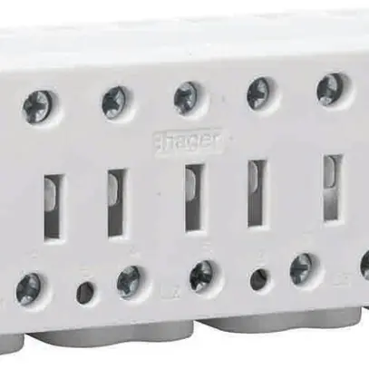 Morsetto spina contatore Hager 100A sezione cavi 10…50mm² cuffia ne piombabile 