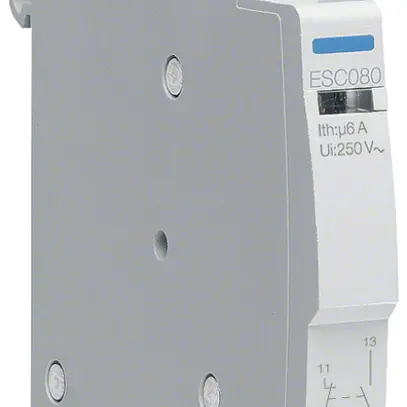Contatto ausiliare Hager 6A 230VAC 1 chiusura 1 apertura 0 invertitore 0.5UM 