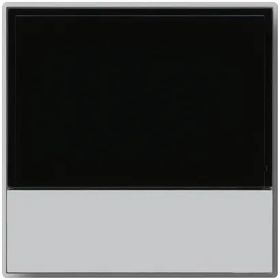 Termostato ambiente INC kallysto A KNX s/e-link con tasti grigio chiaro 
