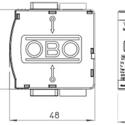 Ersatzmodul Bettermann V10-C mit Fernsignalisierung 