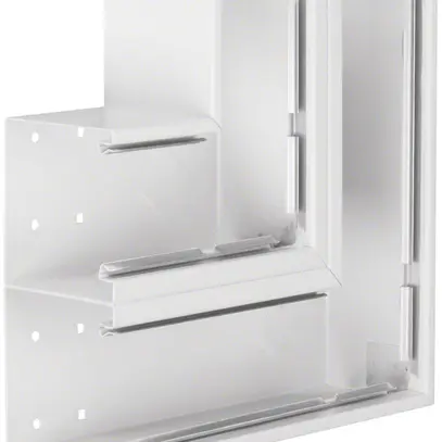 Angolo piatto tehalit BRS 100210D, bianco traffico 