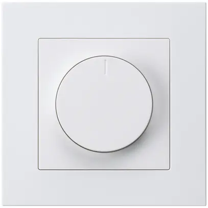 Variateur rotatif station secondaire ENC Hager kallysto.pro blanc 
