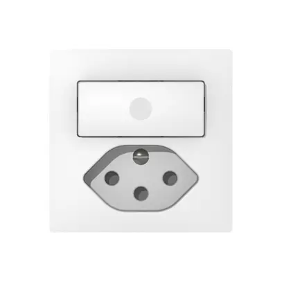 Combinaison lum. ENC I SIDUS E 1/C+T13 blanc brillant 
