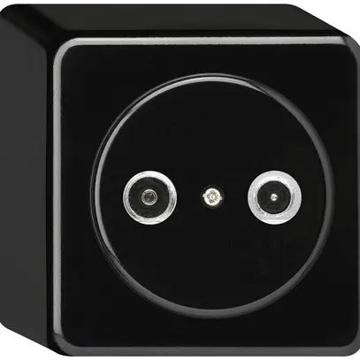 Presa d'antenna AP basico TV-R 14dB 2GHz nero 