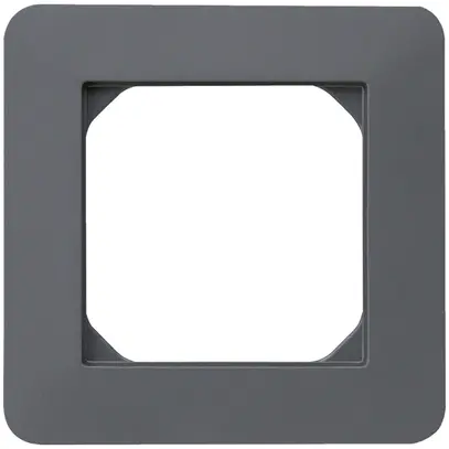 Cadre de recouvrement ENC kallysto.trend 1×1 anthracite 94×94mm 