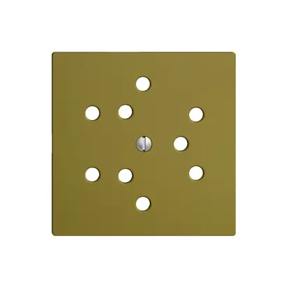 Frontplatte EDIZIOdue 3×T12 olive 