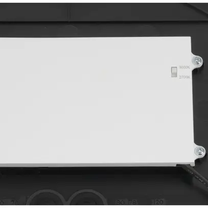 Plafonnier/applique LED SLV DECONA 42 23W 2170lm 927/930 IP44 VAR Ø420 noir 