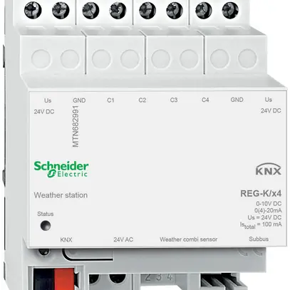 Stazione meteorologica AMD KNX SE, 4×24V, MTN682991 