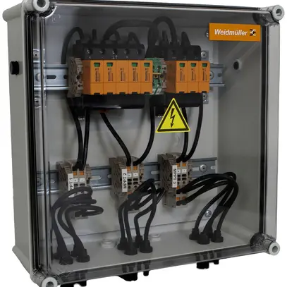 Scatola di raccordo generatore WM GAK PVC DC 1INx3 3MPPT 3SPD1R EVO 