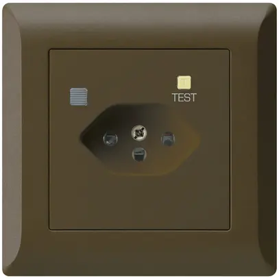 Presa INC KLI T13 FI 30mA marrone 