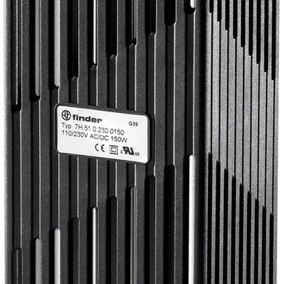 Dispositif de chauffage Finder 150W sans ventilateur 6A 230VAC 