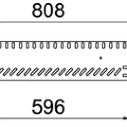 Sortie en T BET RAA 110×600mm acier galvanisé à chaud 